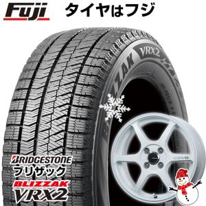 【新品 軽自動車】 N-BOX タント ワゴンR スタッドレスタイヤ ホイール4本セット 155/65R14 ブリヂストン ブリザック VRX2(限定) レアマイスター CS-V6 14インチ