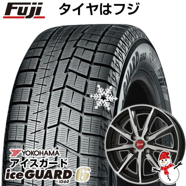 【新品 軽自動車】 スタッドレスタイヤ ホイール4本セット 155/55R14 ヨコハマ アイスガー...