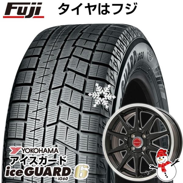 【新品 軽自動車】 N-BOX スタッドレスタイヤ ホイール4本セット 155/65R14 ヨコハマ...