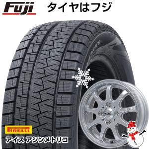 スタッドレスタイヤ ホイールセット■PIRELLI ピレリ ウィンター アイスアシンメトリコ 165/55R15 15インチ■LMスポーツファイナル(メタリックシルバー) 5.00-15