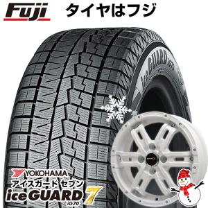 【パンク保証付】【新品 軽自動車】 スタッドレスタイヤ ホイール4本セット 165/50R16 ヨコハマ アイスガード7 ビッグウエイ B-MUD Z(ホワイト) 16インチ｜fujicorporation