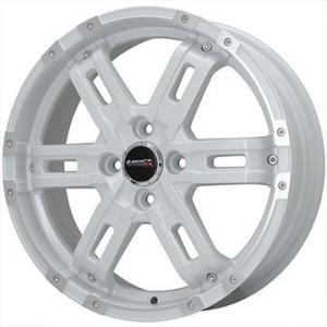 【新品 軽自動車】 スタッドレスタイヤ ホイール4本セット 165/50R16 ブリヂストン ブリザック VRX3 ビッグウエイ B-MUD Z(ホワイト/リムポリッシュ) 16インチ｜fujicorporation