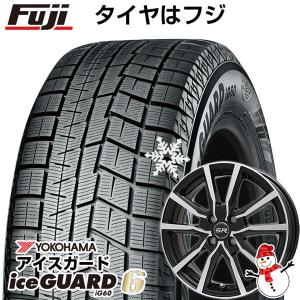 【新品国産4穴100車】 スタッドレスタイヤ ホイール4本セット 185/60R15 ヨコハマ アイスガード シックスIG60 ブランドル N52BP 15インチ｜fujicorporation