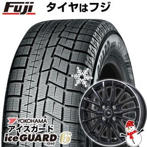 【新品国産4穴100車】 スタッドレスタイヤ ホイール4本セット 185/60R15 ヨコハマ アイスガード シックスIG60 ブランドルライン DF-10M 15インチ｜fujicorporation