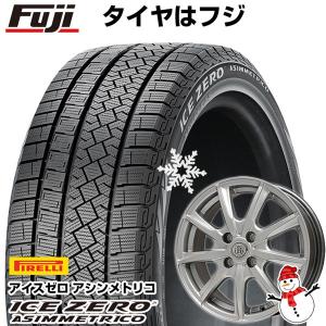 【新品国産4穴100車】 スタッドレスタイヤ ホイール4本セット 185/60R15 ピレリ ウィンター アイスゼロアシンメトリコ ブランドル E05 15インチ｜fujicorporation