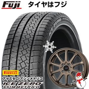 【新品国産4穴100】 スタッドレスタイヤ ホイール4本セット 185/65R15 ピレリ ウィンター アイスゼロアシンメトリコ レアマイスター LMスポーツLM-10R 15インチ｜fujicorporation