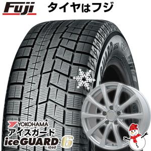 【新品国産5穴100車】 スタッドレスタイヤ ホイール4本セット 195/65R15 ヨコハマ アイスガード シックスIG60 ブランドル KF25 15インチ｜fujicorporation