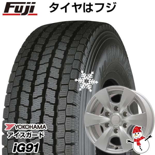 【新品】キャラバン用 スタッドレスタイヤ ホイール4本セット 195/80R15 107/105L ...