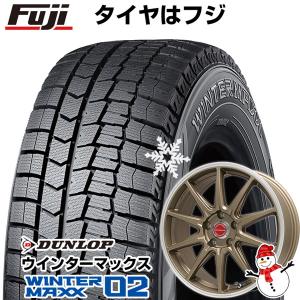 【新品国産5穴100車】 スタッドレスタイヤ ホイール4本セット 205/60R16 ダンロップ ウインターマックス 02 WM02 レアマイスター LMスポーツRS10 16インチ｜fujicorporation