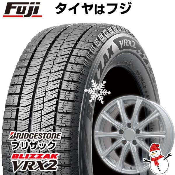 【新品国産5穴100車】 スタッドレスタイヤ ホイール4本セット 225/55R17 ブリヂストン ...