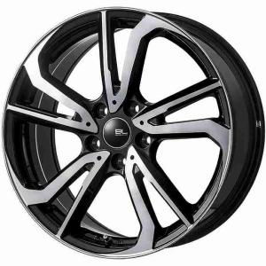 【新品国産5穴100車】 スタッドレスタイヤ ホイール4本セット 225/55R17 ブリヂストン ブリザック VRX3 ブランドルライン レツィオ 17インチ｜fujicorporation