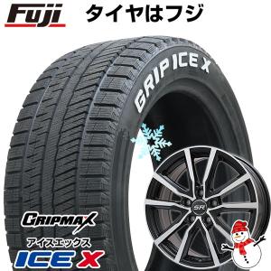 【新品国産5穴114.3車】 スタッドレスタイヤ ホイール4本セット 195/60R16 グリップマックス アイスX RWL(限定2022年製) ブランドル N52BP 16インチ｜fujicorporation