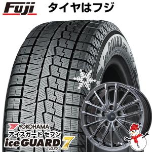 【パンク保証付】【新品国産5穴114.3車】 スタッドレスタイヤ ホイール4本セット 205/60R16 ヨコハマ アイスガード7 ブランドルライン DF-10M 16インチ｜fujicorporation