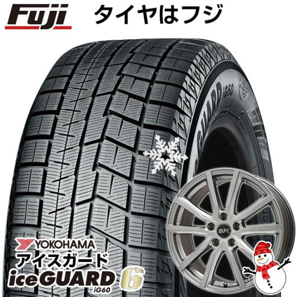 【新品国産5穴114.3車】 スタッドレスタイヤ ホイール4本セット 205/60R16 ヨコハマ ...