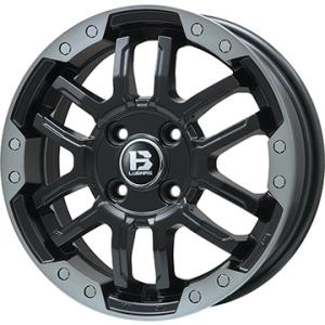 【新品国産5穴114.3車】 スタッドレスタイヤ ホイール4本セット 215/60R16 ブリヂストン ブリザック VRX2 ビッグウエイ B-LUGNAS FRD 16インチ｜fujicorporation