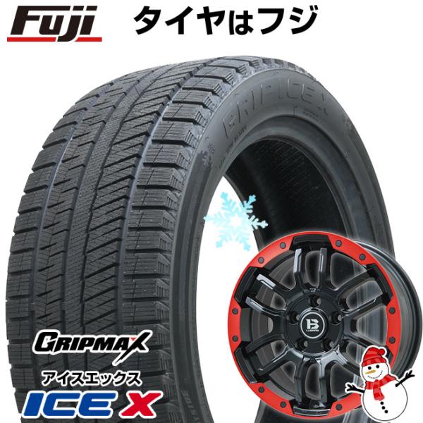 【新品国産5穴114.3車】 スタッドレスタイヤ ホイール4本セット 215/60R16 グリップマ...