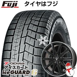 【新品国産5穴100車】 スタッドレスタイヤ ホイール4本セット 215/50R17 ヨコハマ アイスガード シックスIG60 ブランドル ER16B 17インチ｜fujicorporation