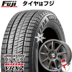 【新品国産5穴114.3車】 スタッドレスタイヤ ホイール4本セット 215/55R17 ブリヂストン ブリザック VRX2 レアマイスター LMスポーツLM-QR 17インチ｜fujicorporation