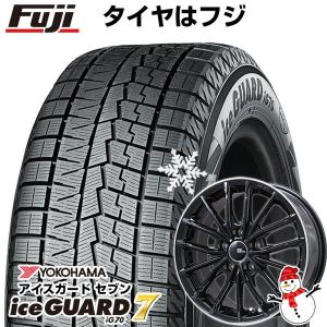 【パンク保証付】【新品国産5穴114.3車】 スタッドレスタイヤ ホイール4本セット 215/55R17 ヨコハマ アイスガード7 ブランドルライン DF-10M 17インチ｜fujicorporation