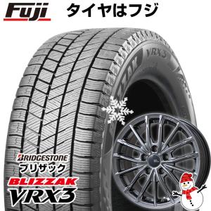 【新品国産5穴114.3車】 スタッドレスタイヤ ホイール4本セット 215/55R17 ブリヂストン ブリザック VRX3 ブランドルライン DF-10M ハイパーグレー 17インチ｜fujicorporation