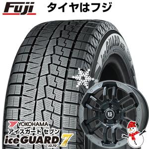 【パンク保証付】【新品国産5穴114.3車】 スタッドレスタイヤ ホイール4本セット 225/65R17 アイスガード セブンIG70 ビッグウエイ B-LUGNAS FRD 17インチ｜fujicorporation