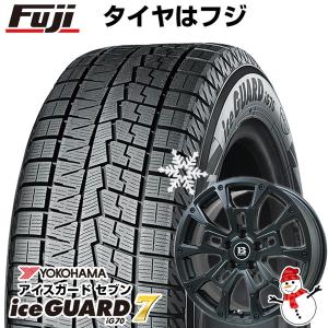 【パンク保証付】【新品国産5穴114.3車】 スタッドレスタイヤ ホイール4本セット 225/65R17 ヨコハマ アイスガード セブンIG70 B-LUGNAS BRD 17インチ｜fujicorporation