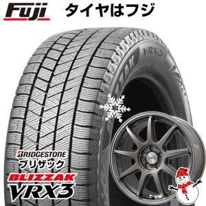 【新品国産5穴114.3車】 スタッドレスタイヤ ホイール4本セット 215/45R18 ブリヂストン ブリザック VRX3 レアマイスター LMスポーツLM-QR 18インチ｜fujicorporation