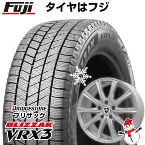 【新品国産5穴100車】 スタッドレスタイヤ ホイール4本セット 225/55R18 ブリヂストン ブリザック VRX3 ブランドル ER16 18インチ｜fujicorporation