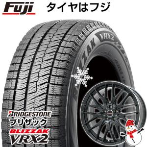 【新品国産5穴100車】 スタッドレスタイヤ ホイール4本セット 225/55R18 ブリヂストン ブリザック VRX2 ビッグウエイ LEYSEEN プラバ9M 18インチ｜fujicorporation