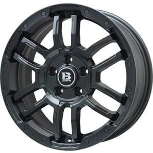 【パンク保証付き】【新品国産5穴114.3車】 スタッドレスタイヤ ホイール4本セット 235/60R18 ウインターマックス SJ8+ ビッグウエイ B-LUGNAS FRD  18インチ｜fujicorporation