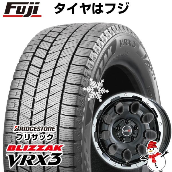 【新品国産5穴114.3車】 スタッドレスタイヤ ホイール4本セット 235/60R18 ブリヂスト...