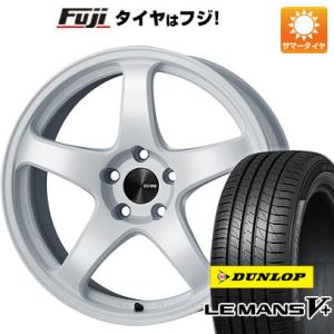 【新品国産5穴114.3車】 夏タイヤ ホイール４本セット 235/45R18 ダンロップ ルマン ...