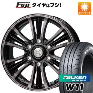 【新品】キャラバン 夏タイヤ ホイール4本セット 215/65R16 109/107N ファルケン ...