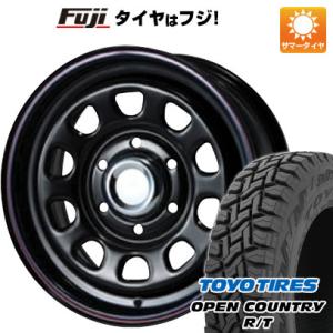 【新品】キャラバン 夏タイヤ ホイール4本セット 215/65R16 109/107Q トーヨー オープンカントリー R/T RWL/RBL MLJ デイトナSS 16インチ｜fujicorporation