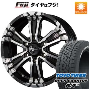 【新品】キャラバン 夏タイヤ ホイール4本セット 215/65R16 109/107R トーヨー オープンカントリー A/T III RWL/RBL MID ナイトロパワー クロスクロウ 16インチ｜fujicorporation