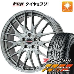 【新品国産5穴100車】 夏タイヤ ホイール4本セット 225/60R17 ヨコハマ ジオランダー A/T G015 RBL ビッグウエイ LEYSEEN プラバ9M 17インチ｜fujicorporation