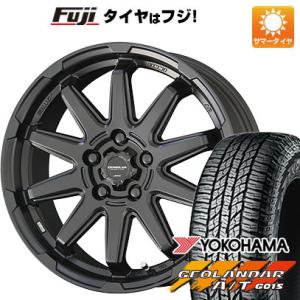 【新品国産5穴100車】 夏タイヤ ホイール４本セット 225/60R17 ヨコハマ ジオランダー A/T G015 RBL 共豊 サーキュラー C10S 17インチ｜fujicorporation