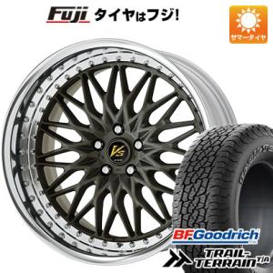 【新品国産5穴100車】 夏タイヤ ホイール4本セット 225/60R17 BFグッドリッチ トレールテレーンT/A ORBL ワーク VS VS-XV 17インチ｜fujicorporation