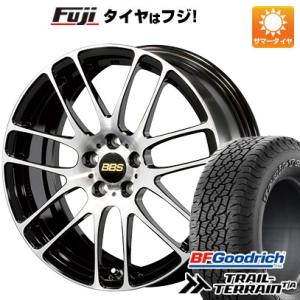 【新品国産5穴100車】 夏タイヤ ホイール４本セット 225/60R17 BFグッドリッチ トレールテレーンT/A ORBL BBS JAPAN RE-L2 ブラックダイヤカット 17インチ｜fujicorporation