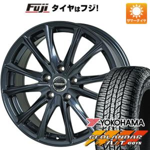 【新品国産5穴100車】 夏タイヤ ホイール４本セット 225/60R17 ヨコハマ ジオランダー A/T G015 RBL ホットスタッフ ヴァーレン W05 17インチ｜fujicorporation