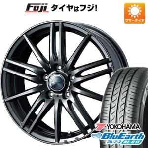 クーポン配布中 【新品国産5穴114.3車】 夏タイヤ ホイール4本セット 195/60R16 ヨコハマ ブルーアース AE-01F ウェッズ ザミック ティート 16インチ｜fujicorporation