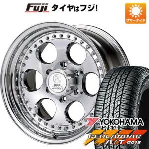 【新品国産6穴139.7車】 夏タイヤ ホイール4本セット 315/75R16 ヨコハマ ジオランダー A/T G015 OWL/RBL エルフォード ブラッドストック 16インチ｜fujicorporation