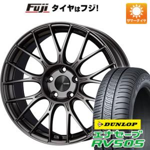 【新品国産5穴100車】 夏タイヤ ホイール4本セット 245/45R19 ダンロップ エナセーブ RV505 エンケイ PFM1 19インチ｜fujicorporation