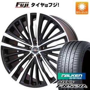 【新品国産5穴100車】 夏タイヤ ホイール4本セット 245/45R19 ファルケン アゼニス FK520L 共豊 シャレン XR-75 モノブロック 19インチ｜fujicorporation