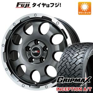 【新品国産5穴114.3車】 夏タイヤ ホイール４本セット 235/70R16 グリップマックス インセプション A/T RWL(限定) レアマイスター LMG CS-9 16インチ｜fujicorporation