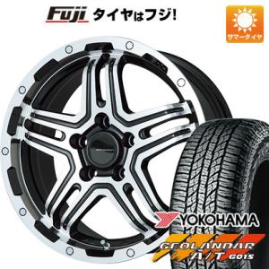 【新品国産5穴114.3車】 夏タイヤ ホイール4本セット 235/70R16 ヨコハマ ジオランダー A/T G015 OWL/RBL プレミックス グラバス-J2 16インチ｜fujicorporation