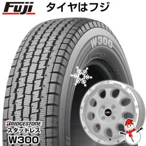 【新品 軽自動車】軽トラ 軽バン スタッドレスタイヤ ホイール4本セット 145/80R12 80/78N ブリヂストン W300(限定) レアマイスター LMG CS-9 12インチ｜fujicorporation