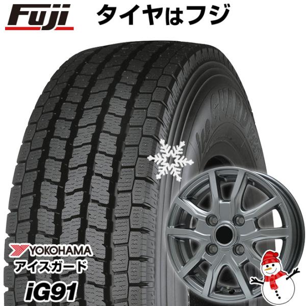 【新品 軽自動車】軽トラ 軽バン スタッドレスタイヤ ホイール4本セット 145/80R12 80/...