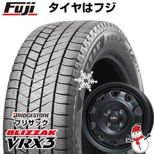 【新品 軽自動車】 スタッドレスタイヤ ホイール4本セット 135/80R12 ブリヂストン ブリザック VRX3 レアマイスター LMG OFF-STYLE(マットブラック) 12インチ｜fujicorporation