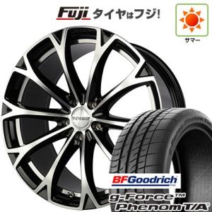 【新品国産5穴114.3車】 夏タイヤ ホイール4本セット 225/40R19 BFG(フジ専売) g-FORCE フェノム T/A(2022年製) コスミック ヴェネルディ レガート 19インチ｜fujicorporation